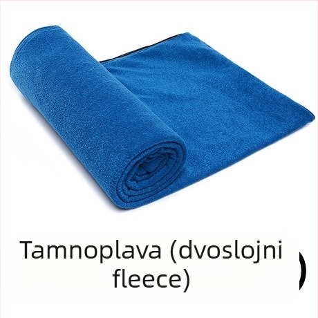 Dvostrano fleece vreća za spavanje za odrasle, prijenosna kamperska vreća s omota tip konstrukcije, fleece podstava