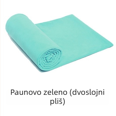 Dvostrano fleece vreća za spavanje za odrasle, prijenosna kamperska vreća s omota tip konstrukcije, fleece podstava