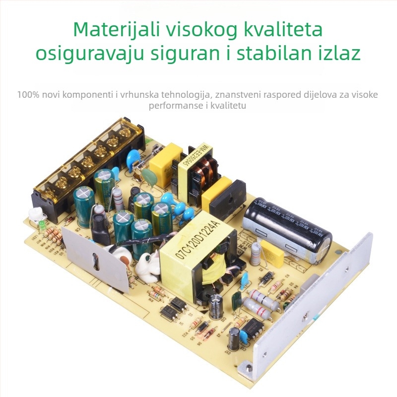 Wangma 120W dvostruko izlazno prekidačko napajanje, 12V/24V, ulaz 85–264VAC / 120–370VDC