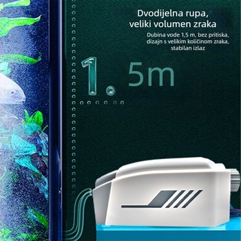 Pumpa za kisik akvarija – iznimno tiha, za kućnu upotrebu, Šifra artikla 8881000131356, Nije uvoz, Glavno tržište: Jugoistočna Azija, Izuzetan cross-border izvor