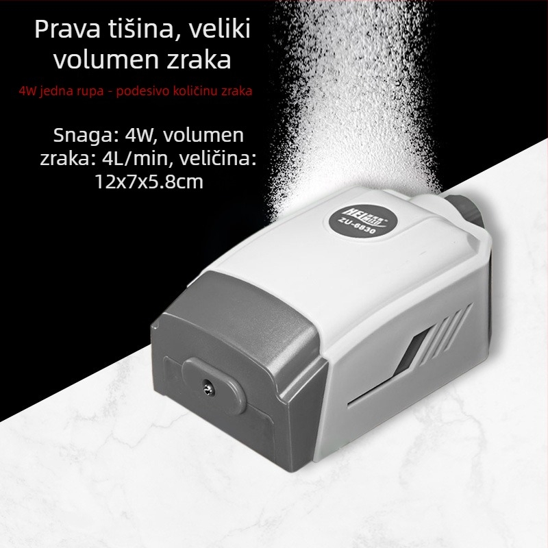 Pumpa za kisik akvarija – iznimno tiha, za kućnu upotrebu, Šifra artikla 8881000131356, Nije uvoz, Glavno tržište: Jugoistočna Azija, Izuzetan cross-border izvor