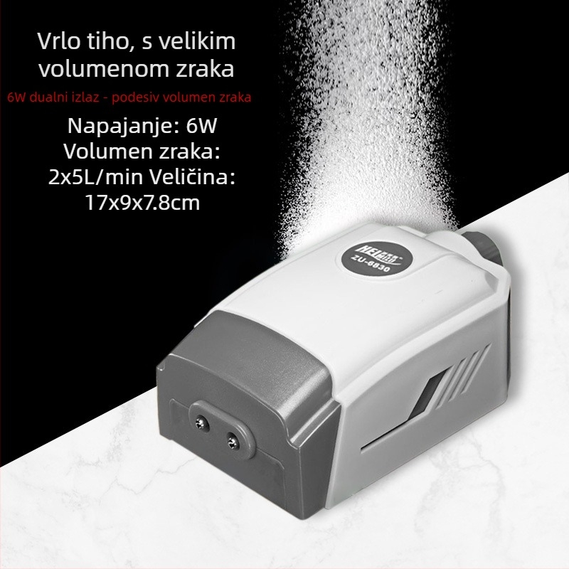 Pumpa za kisik akvarija – iznimno tiha, za kućnu upotrebu, Šifra artikla 8881000131356, Nije uvoz, Glavno tržište: Jugoistočna Azija, Izuzetan cross-border izvor