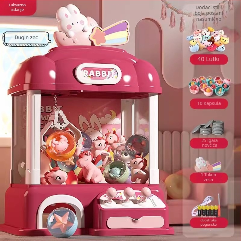 Simulirana hvataljka igračka za djecu — interaktivna igra s pravim zvučnim efektima, višescenarijska simulacija, koordinacija ruke i oka, 3C certificirano