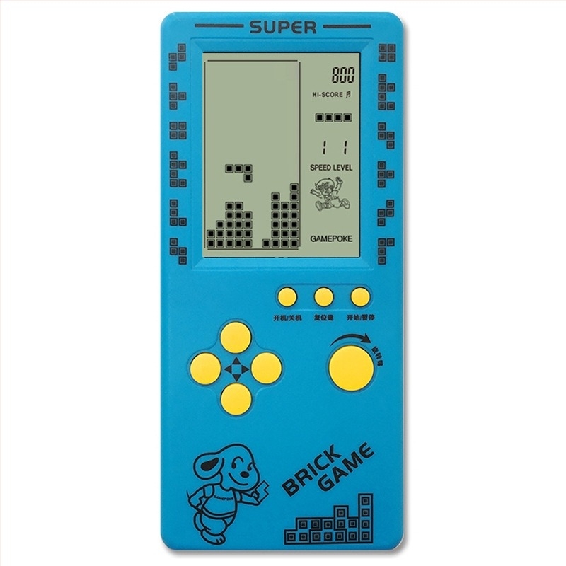 Nova prijenosna Tetris konzola – za jednog igrača, 14+ godina, nostalgični retro stil.