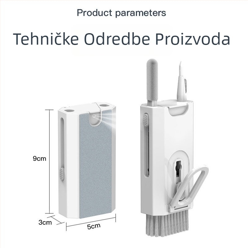 All-in-One set za čišćenje zaslona s raspršivačem i čistim perom, za notebook, telefon, računalo, slušalice, bijelu ploču i digitalnu kameru