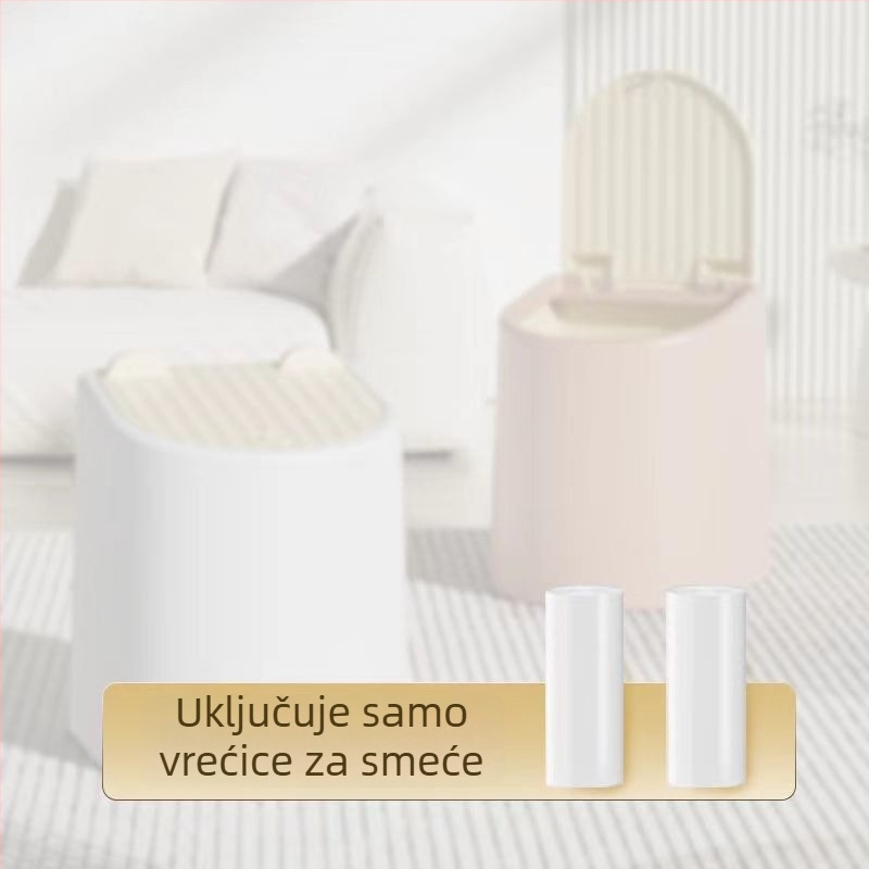 Ručna lopatica za mačji šljunak s poklopcem i spremnikom za mirise