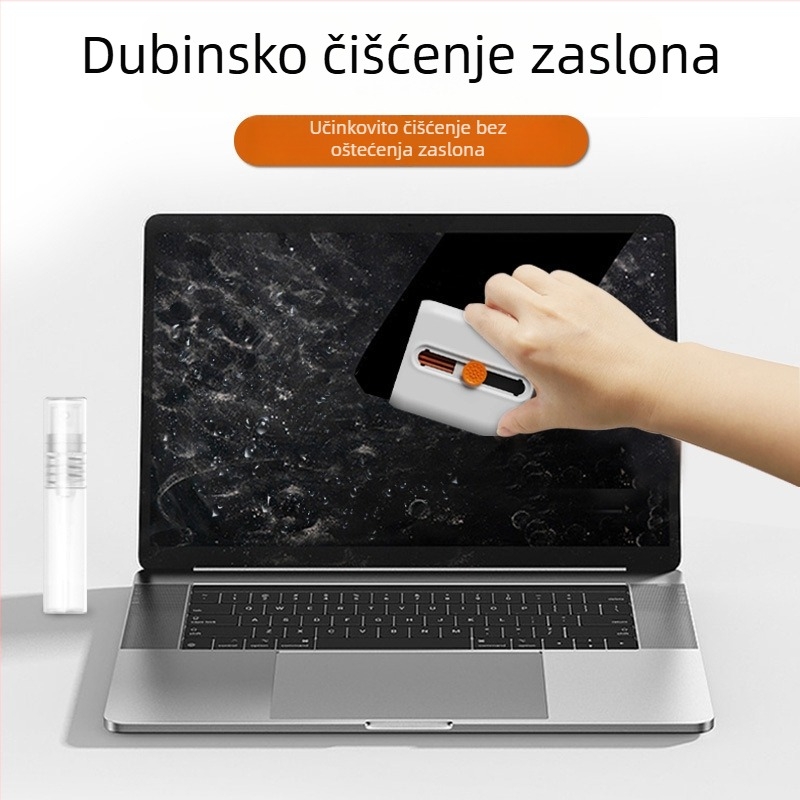 25-u-1 višenamjenski set za čišćenje za notebook, mobitel, računalo i digitalnu kameru – sveobuhvatni čišćenje set s deioniziranom vodom