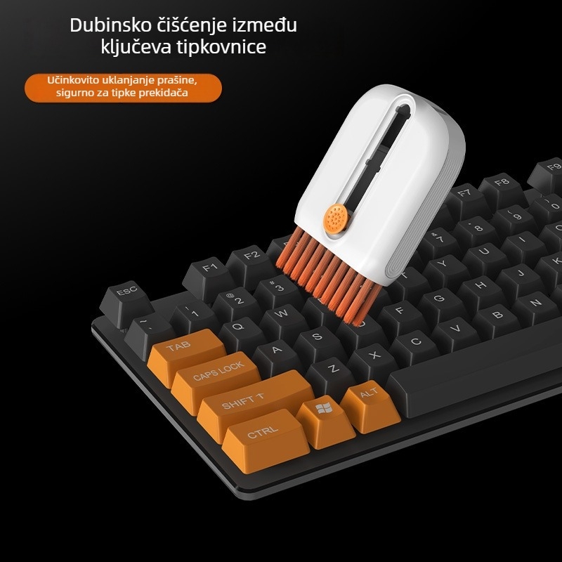 25-u-1 višenamjenski set za čišćenje za notebook, mobitel, računalo i digitalnu kameru – sveobuhvatni čišćenje set s deioniziranom vodom