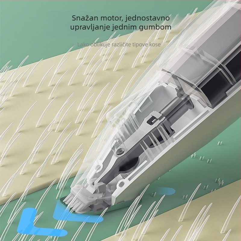 Nerve Cat električni trimer za šape kućnih ljubimaca s LED svjetlom – plastično kućište, za pse i mačke