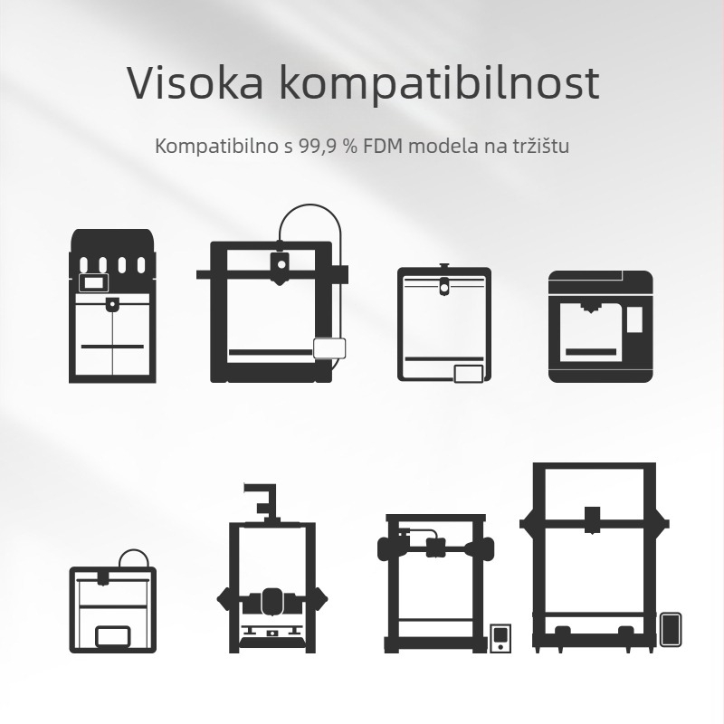 PETG filament za 3D ispis – visoka čvrstoća, visoka temperaturna otpornost, bez deformacije, pogodan za bambusovu rezbariju