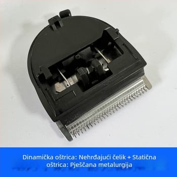 Električni set dodataka za pse, 5-u-1 podesiva oštrica od nehrđajućeg čelika, 60 komada