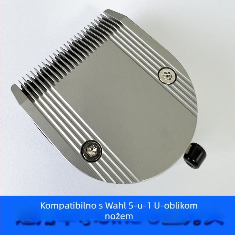 Električni set dodataka za pse, 5-u-1 podesiva oštrica od nehrđajućeg čelika, 60 komada