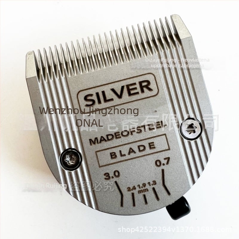 Električni set dodataka za pse, 5-u-1 podesiva oštrica od nehrđajućeg čelika, 60 komada