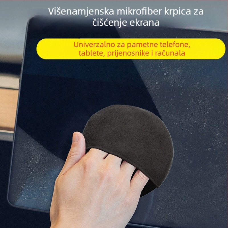 Enchantment HM004 Ultra-fina mikrovlakana krpa za čišćenje za uređaje s velikim zaslonima; trodijelni komplet s čistilom; OEM obrada; ispisan logotip