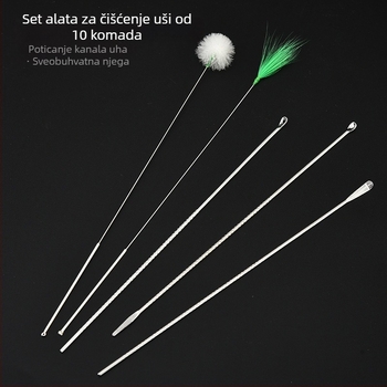 Set žlica za uši od nehrđajućeg čelika; šifra Sj-004; nije uvezeno.