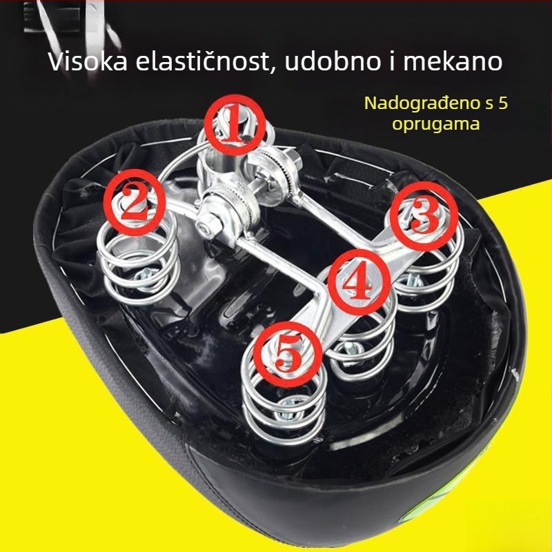 Jastuk za sjedalo električnog bicikla – vodootporan, univerzalan, prošireni (Broj artikla: de5naHcb; Model: Kontaktirajte službu za korisnike; Vrsta: Drugo; Uvoz: Ne)