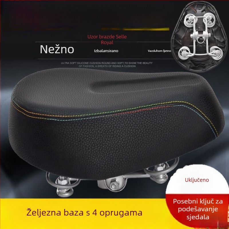 Jastuk za sjedalo električnog bicikla – vodootporan, univerzalan, prošireni (Broj artikla: de5naHcb; Model: Kontaktirajte službu za korisnike; Vrsta: Drugo; Uvoz: Ne)