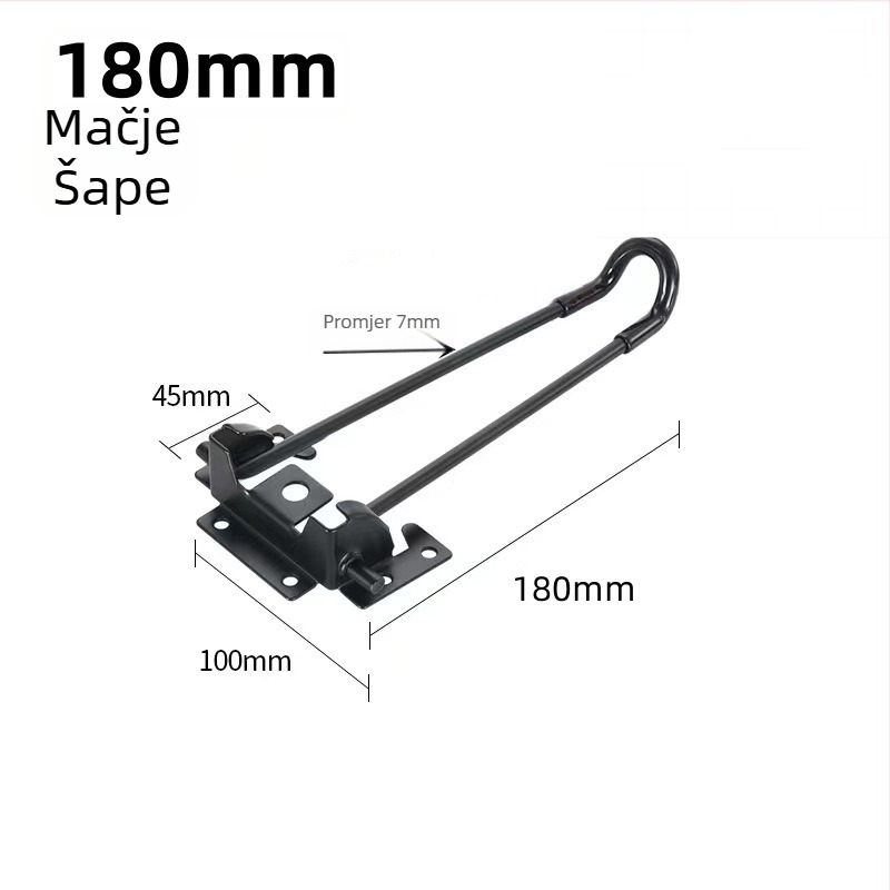 Sklopive noge stola, željezo, moderan minimalistički stil, Chengjinpeng Hardware, emajlirani završni sloj