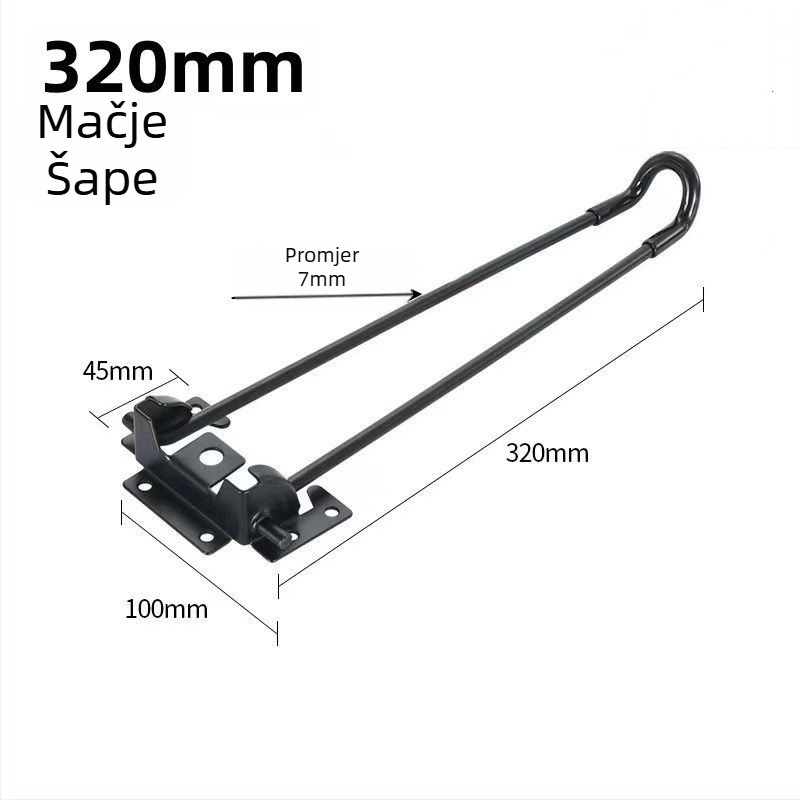 Sklopive noge stola, željezo, moderan minimalistički stil, Chengjinpeng Hardware, emajlirani završni sloj