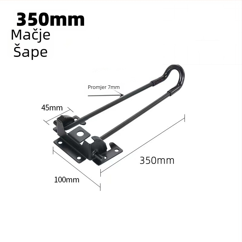 Sklopive noge stola, željezo, moderan minimalistički stil, Chengjinpeng Hardware, emajlirani završni sloj