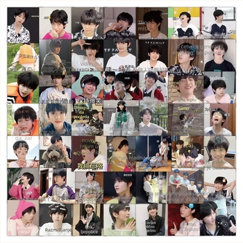 Rucheng set naljepnica, 63 listova, sladak stil, ispisano, samoljepljivo