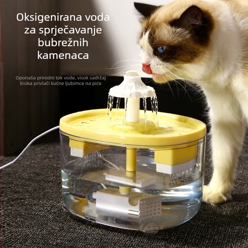 Automatska posuda za vodu za mačke s pametnim plastičnim dizajnom Ha Dog Pet
