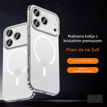 Kućište za iPhone 14/14 Pro/14 Pro Max — mat završna obrada, magnetsko prianjanje, otporno na udarce, odvod topline, anti-otisak prstiju