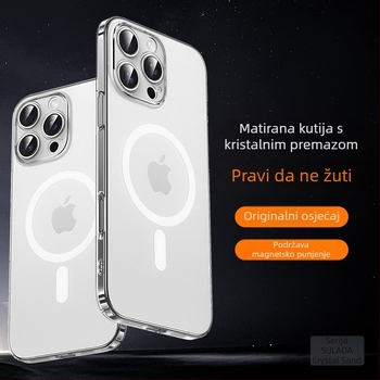 Kućište za iPhone 14/14 Pro/14 Pro Max — mat završna obrada, magnetsko prianjanje, otporno na udarce, odvod topline, anti-otisak prstiju