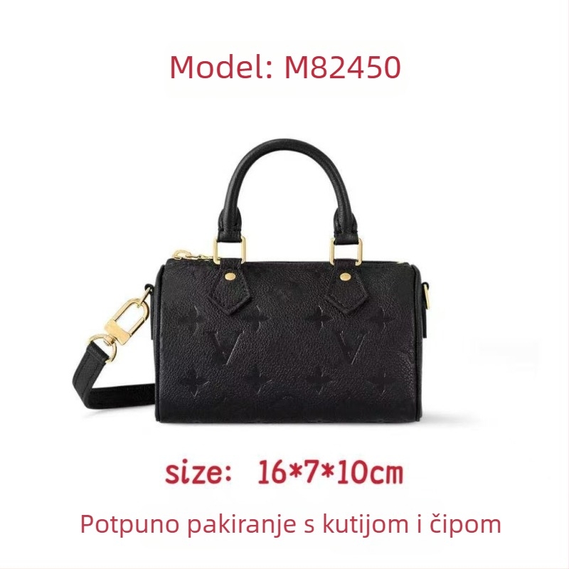 Torba preko ramena od prave kože s reljefnim uzorkom, Boston stil, oblik jastuka, zatvaranje na zip, podstava od platna