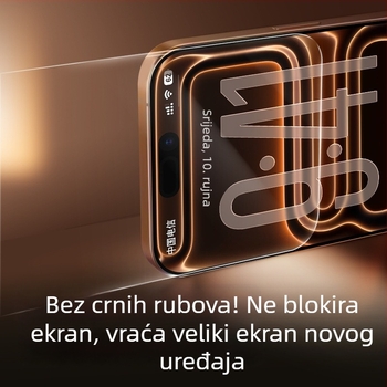 Prednji zaštitni film za iPhone 17 seriju — HD anti-refleksija s AR premazom, prednja membrana, Yicheng