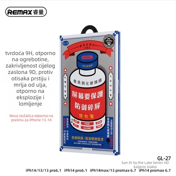 Remax HD Prednje Staklo Zaštita Ekrana za iPhone 14 Pro Max