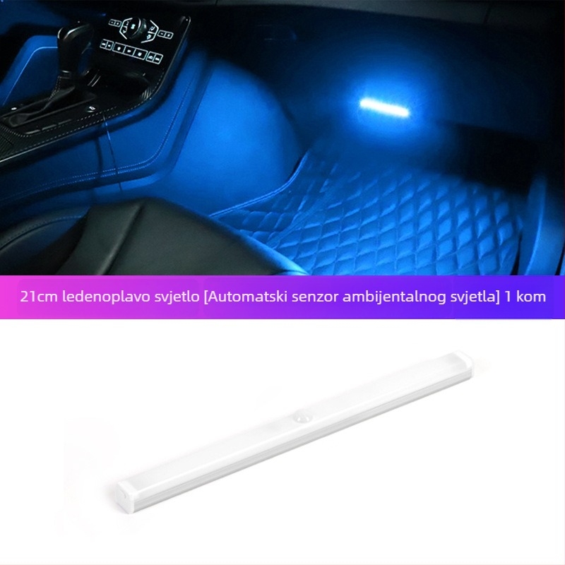 Unutarnja ambijentalna rasvjeta automobila s automatskim inteligentnim senzorom, bežični LED, model 8044-8215, 6V