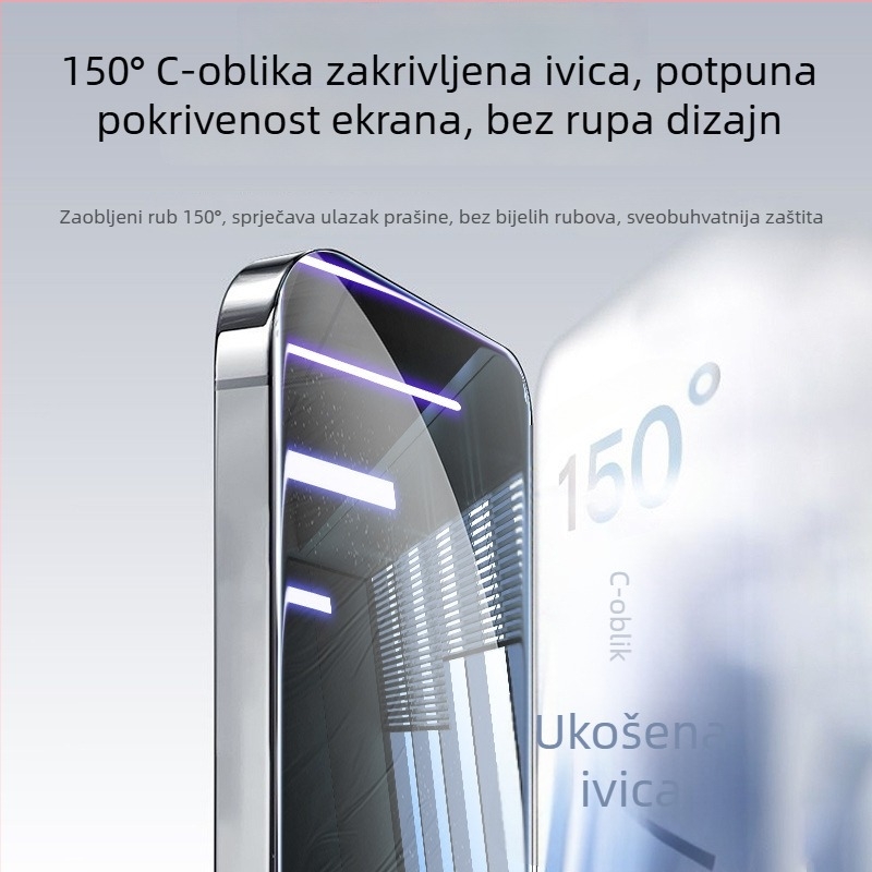 Zaštitno staklo od kaljenog stakla za Honor Win – potpuno zaslon, HD, uklanjanje prašine, prednji film