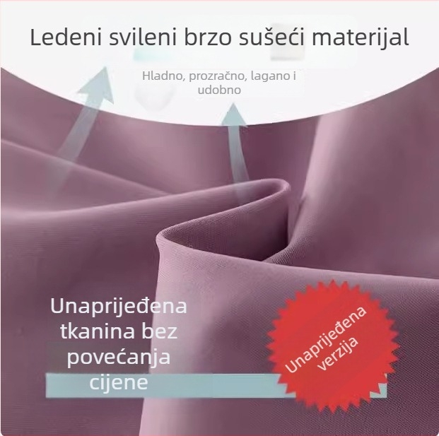 Dječje brzosušeće sportske hlače s lažnim dvodijelnim tenis suknjama dizajnom, visok struk, 20% elastana, tkanina tretirana tekućim amonijakom, za dob od 3 do 8 godina