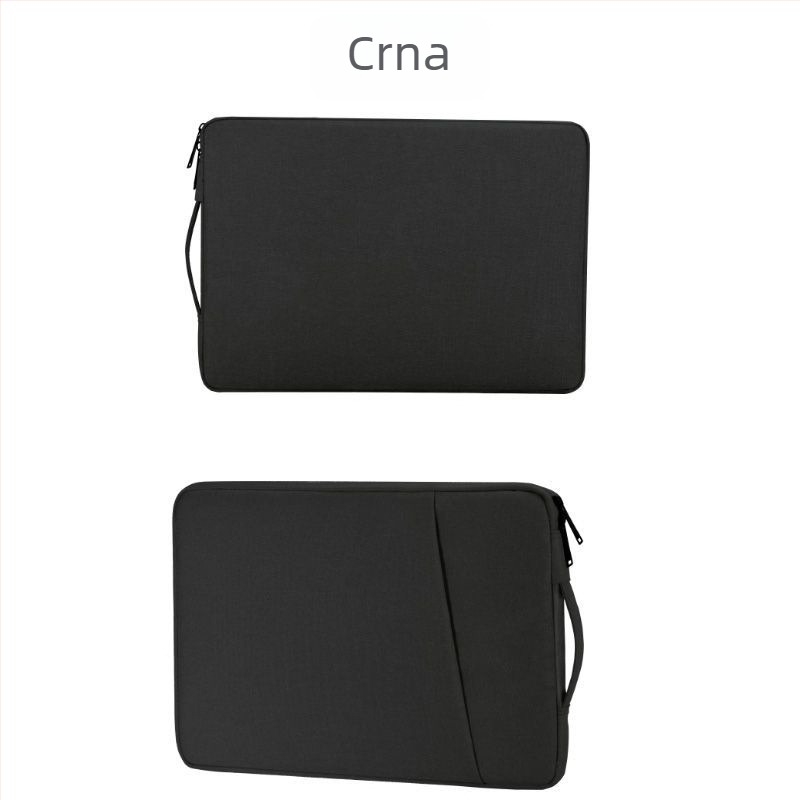 Torba za prijenosno računalo s velikim kapacitetom, vodootporna, otporna na udarce, s debelim plišastim unutarnjim slojem, poliester
