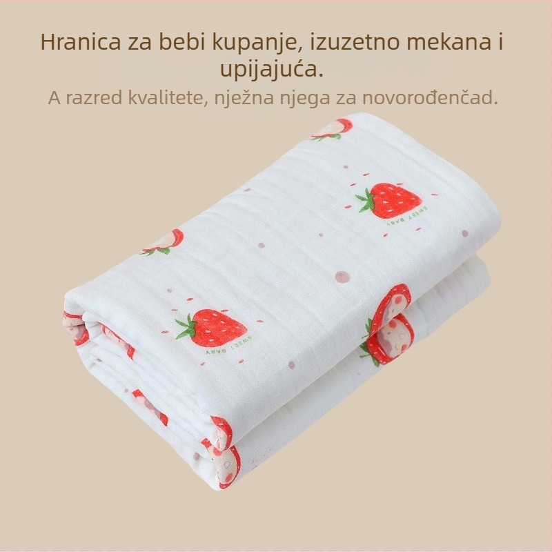 Xipin gazasta dječji kupaonski ručnik, 100% pamuk, uzorak životinja i crtić, marka Xipin
