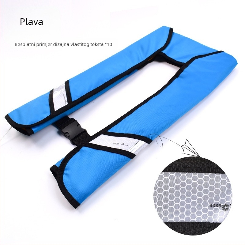 Yasian automatski napuhujući prsluk za odrasle, prenosiv, visoka plovnost, morska radna odjeća, model CY-150N