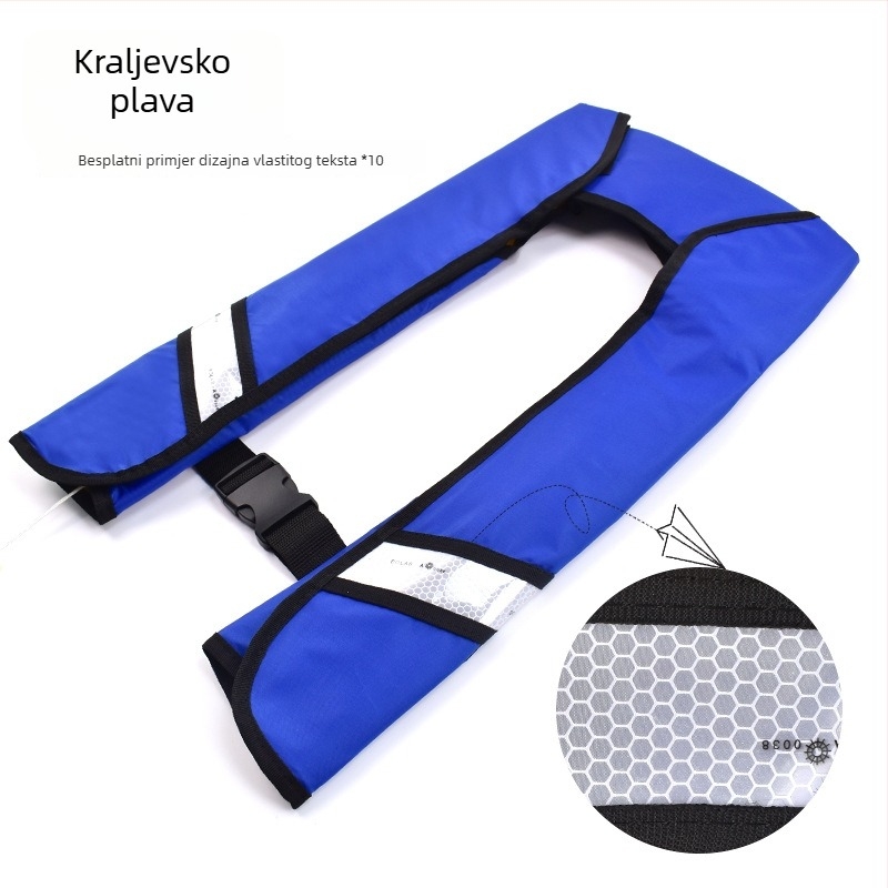 Yasian automatski napuhujući prsluk za odrasle, prenosiv, visoka plovnost, morska radna odjeća, model CY-150N