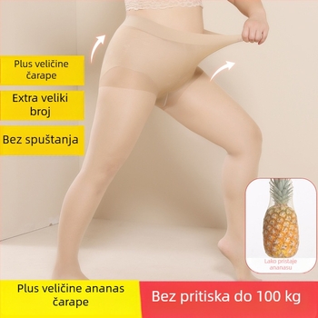 Najlon 40D tajice, tanke, jednobojne, otporne na kidanje, otporne na hvatanje, standardna šav, 90–95% najlona