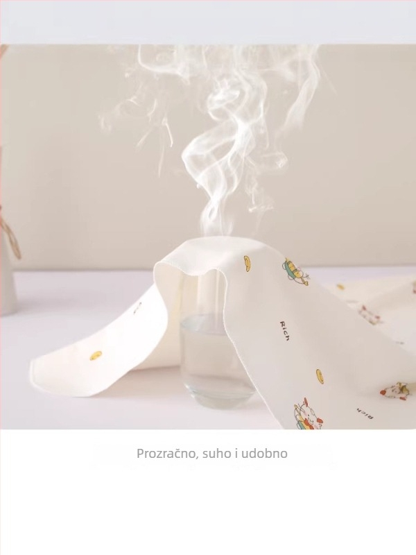 Swaddle od 100% pamuka, uzorak životinja, sigurnosna razina A, za novorođenčad 0–1 godina (do 80 cm), sve sezone