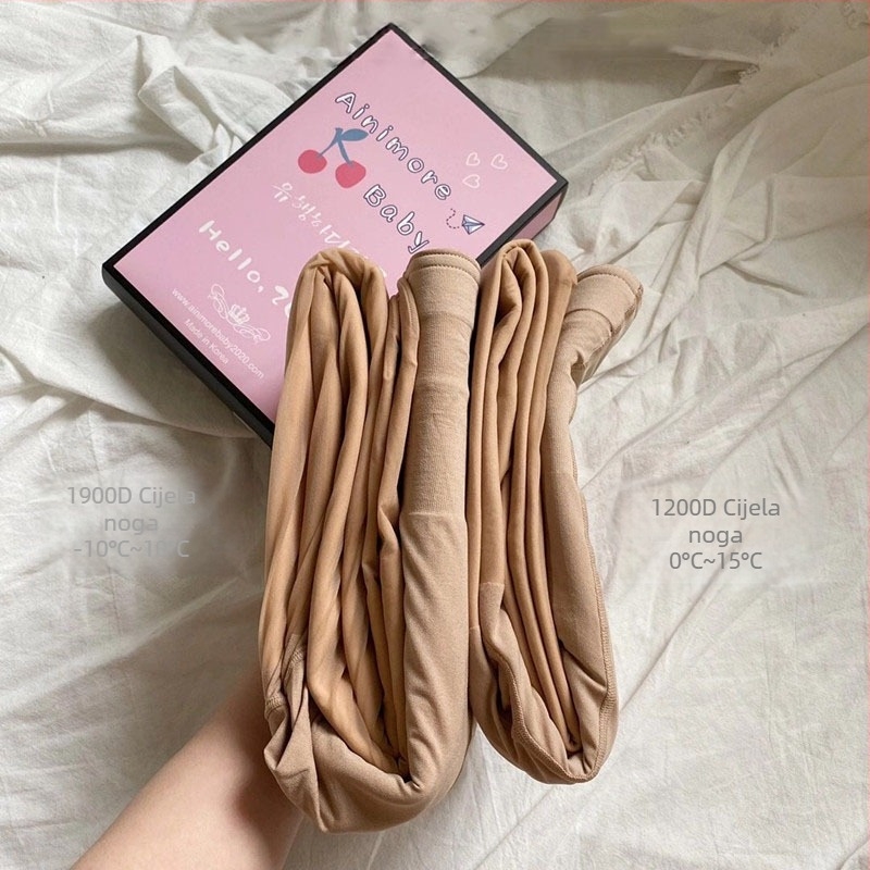Ainimorebaby Čarape za gole noge — baršunasta tkanina, oblikovanje, nevidljive, podizanje stražnjice, otpor trenja