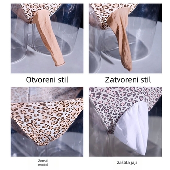 Set najlonskih čarapa, tanak materijal, čitave duljine