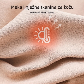 Najlonske oblikujuće hulahopke s podizanjem stražnjice, debele, jednobojne