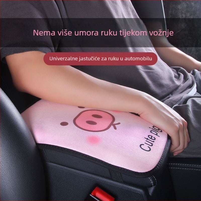 Pokrov za središnji naslon za ruku u automobilu – univerzalni, materijal velur, brend All-matching