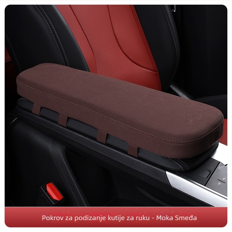 Kožna navlaka za naslon za ruku za BMW X1/iX1 (23-24) – unutarnja dekoracija, prilagodljivo, Car Friends Love
