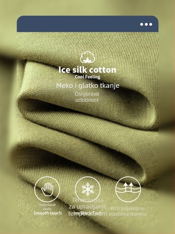 Muška slim-fit dugi rukavi majica s okruglim izrezom, tkanina od pamuk-mješavine, jacquard geometrijski uzorak, prozračna i odvodi vlagu