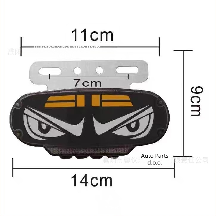 LED stražnje svjetlo za kamione, vodootporno, 12-24V, 5000 lm, model 029