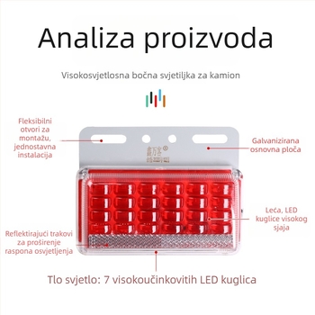 Xin Wanke LED stražnja svjetiljka - višestruka LED lampica za retrofit