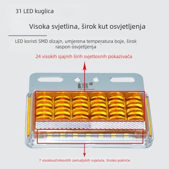 Xin Wanke LED stražnja svjetiljka - višestruka LED lampica za retrofit