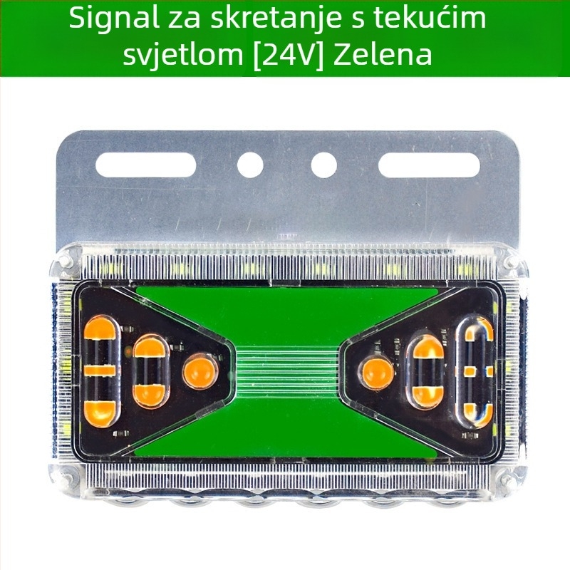 LED stražnja svjetla za 24V kamion/prikolica – vodootporna, visoka svjetlost, Edge Light, Flow Guide